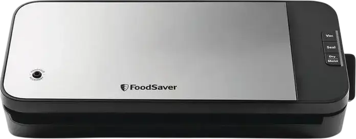 Aparat de vidare FoodSaver VS2190X, Negru, 110W, Vidare pentru Pungi și Recipiente, cu Furtun de Accesorii și Pungi