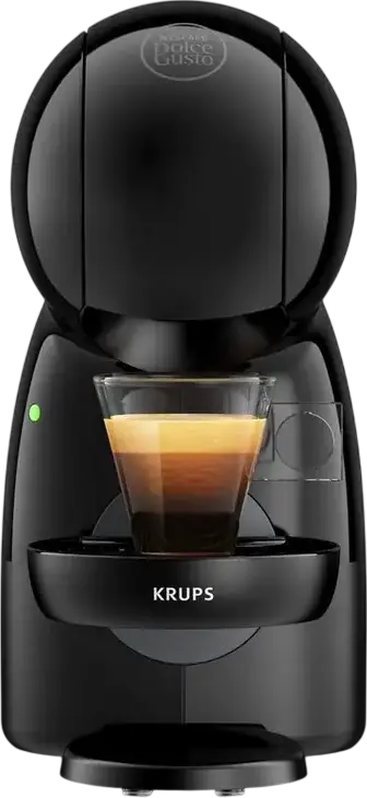 Aparat de cafea Krups Piccolo XS KP1A3B10 pentru NESCAFÉ Dolce Gusto, Presiune Pompa 15 bar, 1600W, Rezervor Apa 0.8L, Bauturi Calde si Reci, Negru