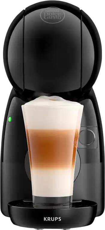 Aparat de cafea Krups Piccolo XS KP1A3B10 pentru NESCAFÉ Dolce Gusto, Presiune Pompa 15 bar, 1600W, Rezervor Apa 0.8L, Bauturi Calde si Reci, Negru