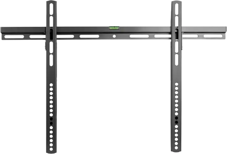 Gembird WM-70F-02 Fixed TV Wall Mount for 37-70 inch Screens, VESA up to 600x400mm, Max Load 40kg, Tilt +10°/-15°, Cable Management, Black