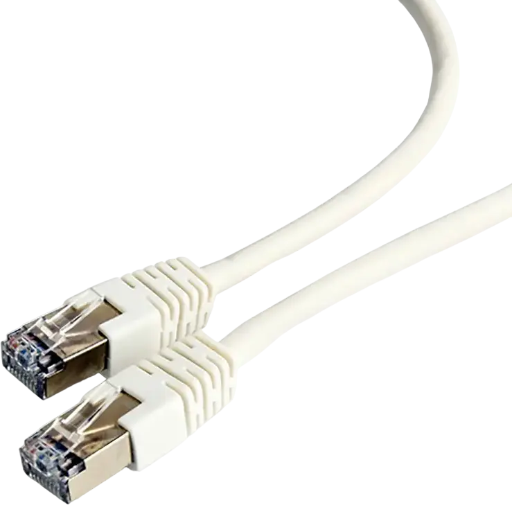 Patch cord Cablexpert PP6-0.5M/W, Cat6 FTP , 0,5m, Alb