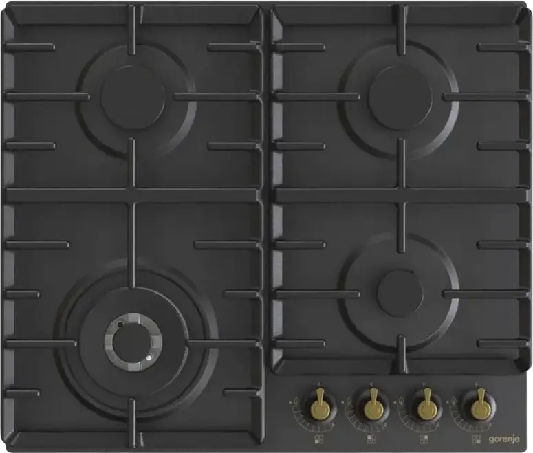 Plită pe gaz Gorenje GW 642 CLB, Negru