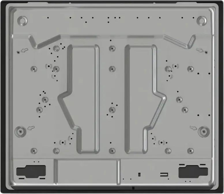 Газовая варочная панель Gorenje GW 642 CLB Classico, 60см, 4 конфорки с WOK-горелкой 4.05кВт, чугунные решетки, золотистые ручки, система Gas-Control, черная