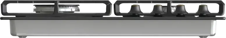 Газовая варочная панель Gorenje GW 642 CLB Classico, 60см, 4 конфорки с WOK-горелкой 4.05кВт, чугунные решетки, золотистые ручки, система Gas-Control, черная