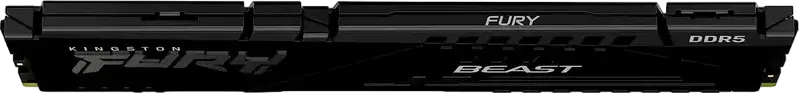 Kingston FURY Beast DDR5 16GB 6000MHz CL30 RAM KF560C30BBE1-16, Intel XMP 3.0, AMD EXPO, Low-Profile Aluminum Heat Spreader, Black