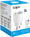 Умная мини-розетка Wi-Fi TP-Link Tapo P115, 16А 3680Вт макс. нагрузка, мониторинг энергопотребления, удаленное управление, поддержка Alexa и Google Assistant, белая