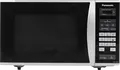 Cuptor cu Microunde Panasonic NN-ST342MZUE, Independent, Capacitate 25L, Putere 800W, 9 Programe Automate, Control Tactil, Interior Email, Argintiu/Negru