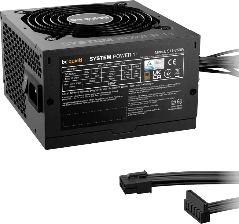 Sursă Alimentare PC be quiet! SYSTEM POWER 11, 750W, ATX