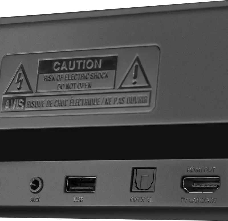 SVEN SB-2700DA Soundbar 5.1.2 CH cu Subwoofer Wireless, 450W RMS, Dolby Atmos, HDMI ARC, Bluetooth, Optic, Display LED, Negru