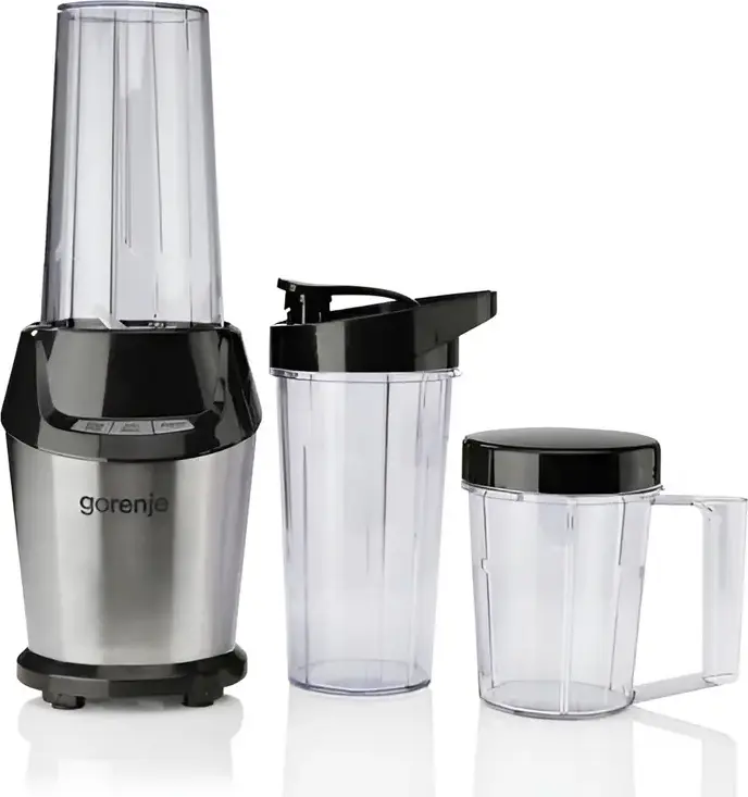 Gorenje BN1000BK Nutriblender 1000W Countertop Blender, 0.75L Tritan Jar, 6-Blade Stainless Steel System, 20,000 rpm, Ice Crushing, AutoBlend, Black