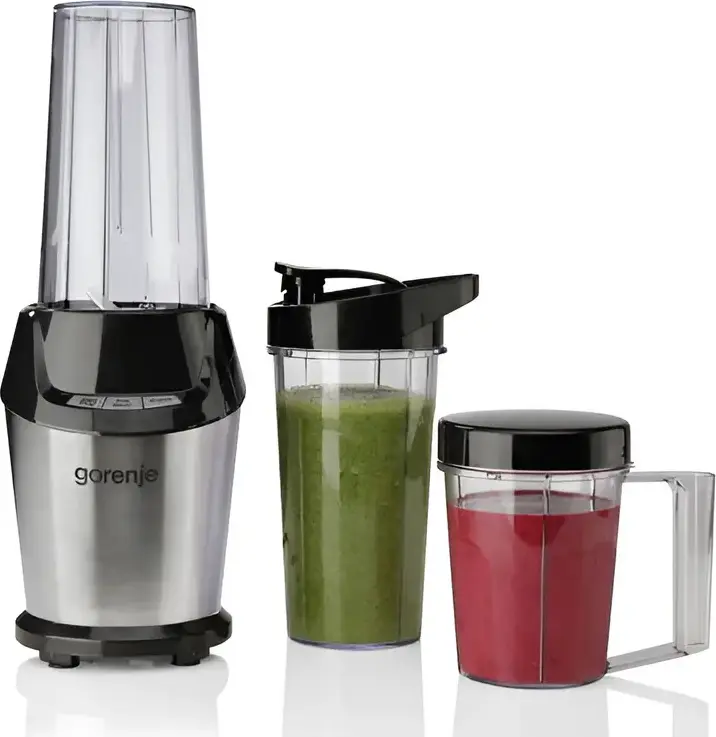 Gorenje BN1000BK Nutriblender 1000W Countertop Blender, 0.75L Tritan Jar, 6-Blade Stainless Steel System, 20,000 rpm, Ice Crushing, AutoBlend, Black