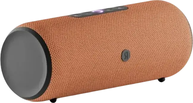 Yandex Station Street YNDX-00030ORG Portable Smart Speaker with Alisa, 30W RMS, IP67 Water Resistant, Bluetooth 5.0, Wi-Fi, 3300 mAh Battery, Orange