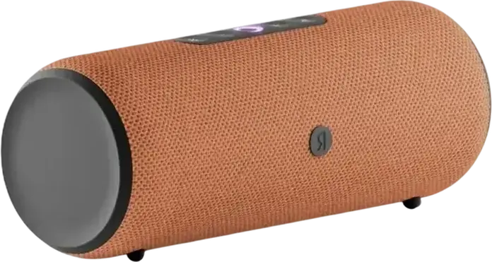 Yandex Station Street YNDX-00030ORG Portable Smart Speaker with Alisa, 30W RMS, IP67 Water Resistant, Bluetooth 5.0, Wi-Fi, 3300 mAh Battery, Orange
