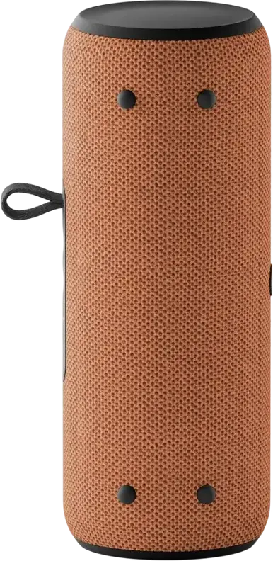 Yandex Station Street YNDX-00030ORG Portable Smart Speaker with Alisa, 30W RMS, IP67 Water Resistant, Bluetooth 5.0, Wi-Fi, 3300 mAh Battery, Orange