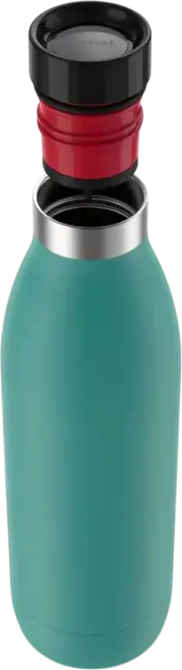 Cană Termos Tefal N3111010 din Oțel Inoxidabil, 0.7L, Păstrare Căldură 12h, Verde