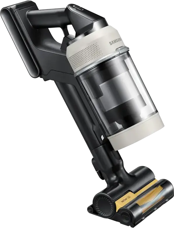 Samsung Bespoke Jet AI Lite VS80F28DGS Cordless Stick Vacuum Cleaner, 280W Suction, HexaJet Motor, All-in-one Clean Station, HEPA Filter, LCD Display