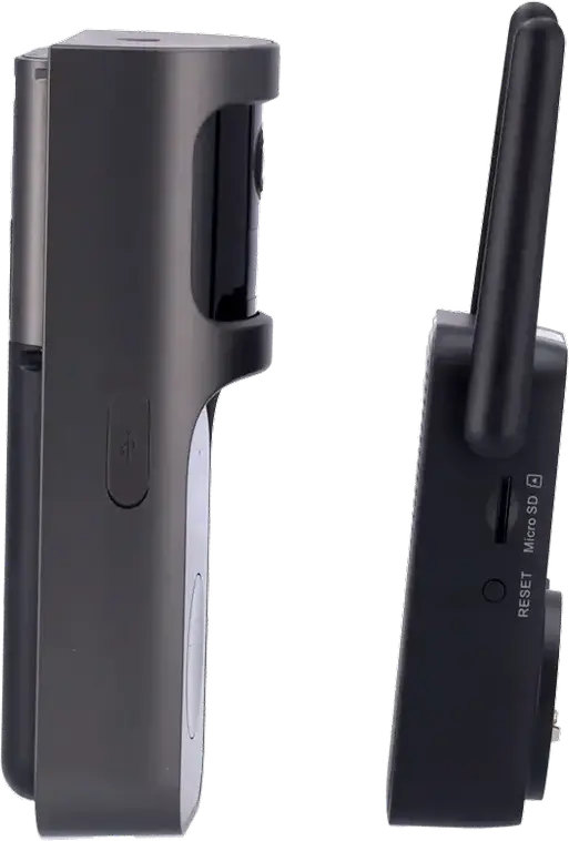 IMOU Doorbell 2S Kit (DB-2SP-3T0W) 2K QHD Video Doorbell, 166° Wide-Angle 30° Rotatable Lens, 5000mAh Battery, PIR Human Detection, Two-Way Talk, Wi-Fi Chime Extender, Black