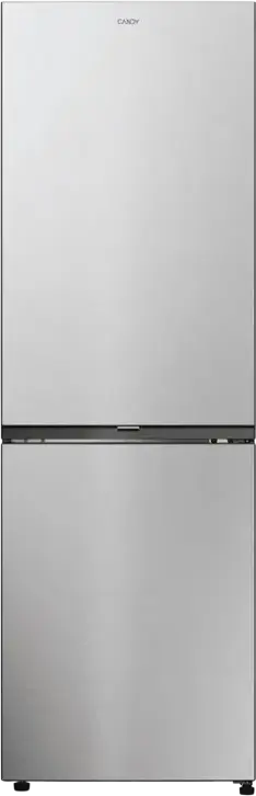 Frigider Candy ECN2CQTEX186, Oțel inoxidabil