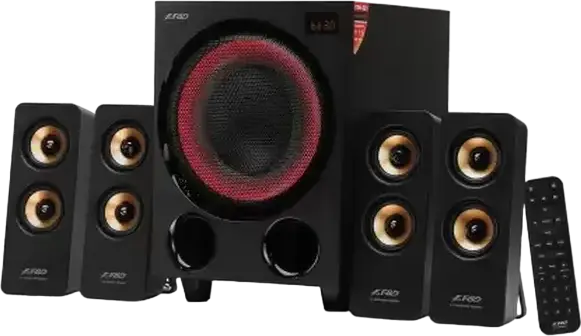Sistem audio F&D F7700X, Negru
