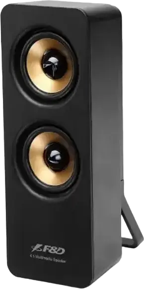 Sistem boxe multimedia F&D F7700X 4.1, Putere 80W RMS, Bluetooth 5.0, Radio FM, Subwoofer 5.25", Telecomandă, Culoare: Negru