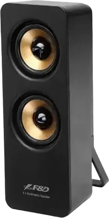 Sistem boxe multimedia F&D F7700X 4.1, Putere 80W RMS, Bluetooth 5.0, Radio FM, Subwoofer 5.25", Telecomandă, Culoare: Negru