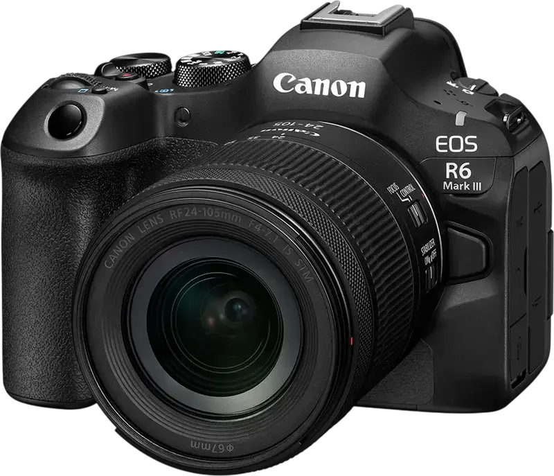 Aparat Foto Mirrorless Canon EOS  R6 Mark III & RF 24-105mm f/4-7.1 IS STM