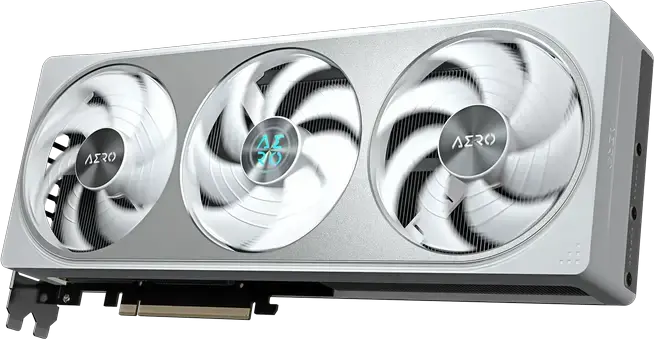 Placa video Gigabyte GeForce RTX 5070 AERO OC 12GB GDDR7 GV-N5070AERO OC-12GD Arhitectura Blackwell PCI-E 5.0 Răcire WindForce 3 Ventilatoare Alb RGB