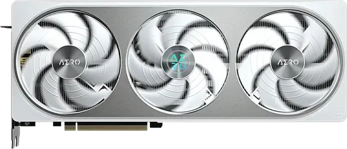 Placa video Gigabyte GeForce RTX 5070 AERO OC 12GB GDDR7 GV-N5070AERO OC-12GD Arhitectura Blackwell PCI-E 5.0 Răcire WindForce 3 Ventilatoare Alb RGB