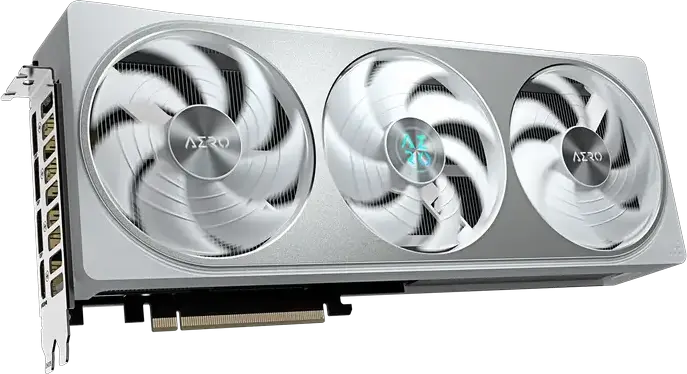 Placa video Gigabyte GeForce RTX 5070 AERO OC 12GB GDDR7 GV-N5070AERO OC-12GD Arhitectura Blackwell PCI-E 5.0 Răcire WindForce 3 Ventilatoare Alb RGB