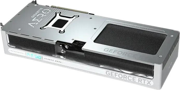 Placa video Gigabyte GeForce RTX 5070 AERO OC 12GB GDDR7 GV-N5070AERO OC-12GD Arhitectura Blackwell PCI-E 5.0 Răcire WindForce 3 Ventilatoare Alb RGB
