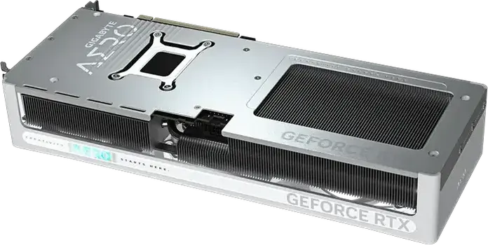 Placa video Gigabyte GeForce RTX 5070 AERO OC 12GB GDDR7 GV-N5070AERO OC-12GD Arhitectura Blackwell PCI-E 5.0 Răcire WindForce 3 Ventilatoare Alb RGB