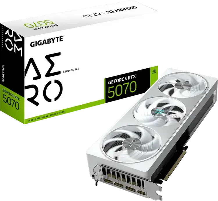 Placă Video Gigabyte GV-N5070AERO OC-12GD, 12GB GDDR7 192bit