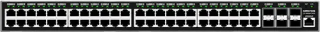 Grandstream GWN7806 Layer 2+ Managed Network Switch, 48x Gigabit Ethernet Ports, 6x SFP+ Slots, Rack-mountable, GWN.Cloud Management, QoS & ACL Security