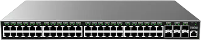 Grandstream GWN7806 Layer 2+ Managed Network Switch, 48x Gigabit Ethernet Ports, 6x SFP+ Slots, Rack-mountable, GWN.Cloud Management, QoS & ACL Security