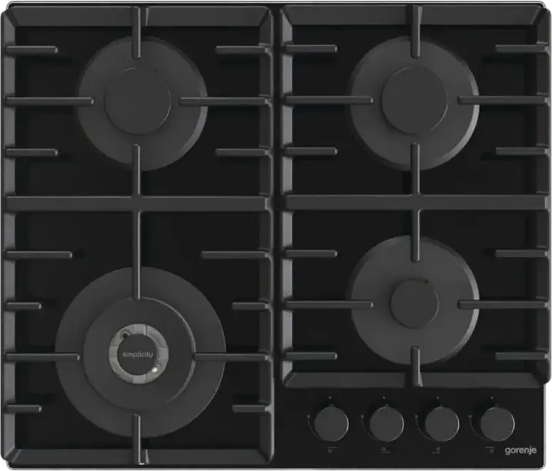 Plită pe gaz Gorenje GTW 642 SYB, Negru