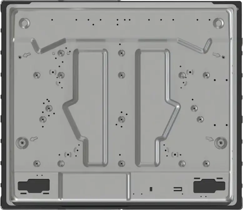 Газовая варочная панель Gorenje GTW 642 SYB, 4 конфорки с WOK, закаленное стекло, чугунные решетки ProGrids, BigSurface, черная, 60 см