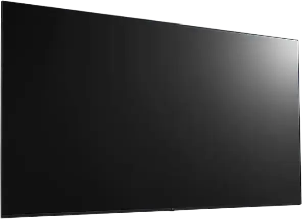 LG 75UL3J-E 75" UHD 4K Digital Signage Display, IPS Panel, webOS 6.0, Wi-Fi, 3840x2160, 16/7 Operation, 3x HDMI, 2x USB, Portrait/Landscape Mode