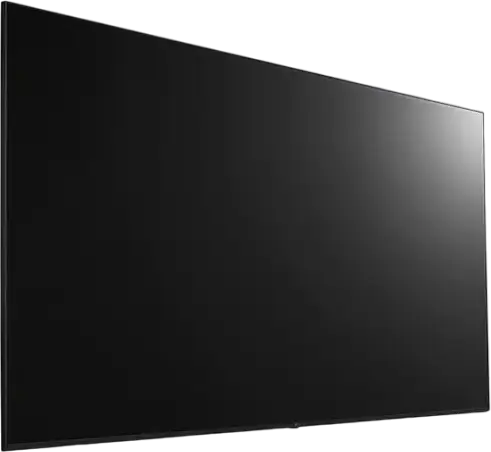 LG 75UL3J-E 75" UHD 4K Digital Signage Display, IPS Panel, webOS 6.0, Wi-Fi, 3840x2160, 16/7 Operation, 3x HDMI, 2x USB, Portrait/Landscape Mode