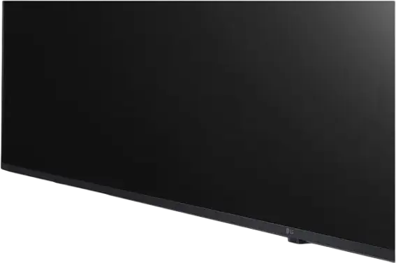 LG 75UL3J-E 75" UHD 4K Digital Signage Display, IPS Panel, webOS 6.0, Wi-Fi, 3840x2160, 16/7 Operation, 3x HDMI, 2x USB, Portrait/Landscape Mode