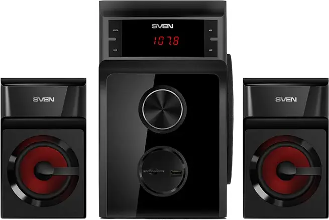 Boxe pentru calculator 2.1 SVEN MS-302, Negru