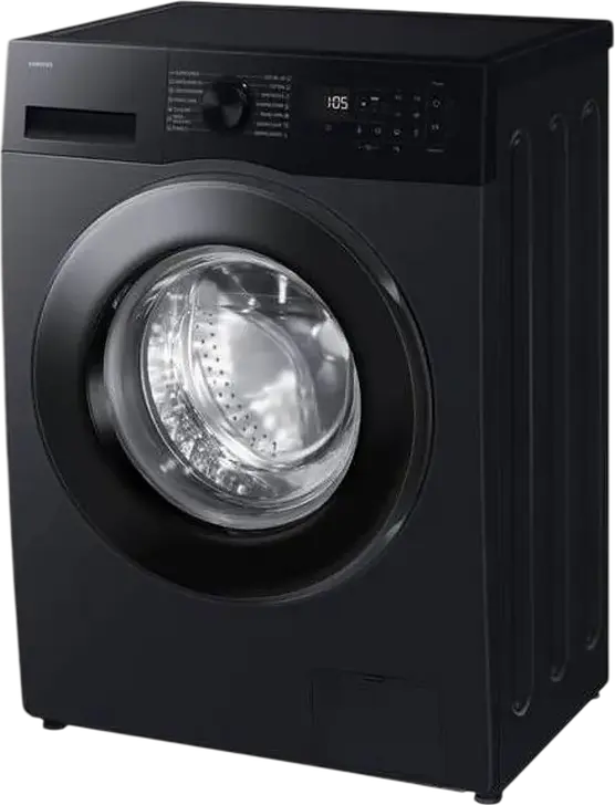 Mașină de spălat cu încărcare frontală Samsung WW80FG5L32ABLE, 8kg, Clasa Energetică A, 1200 rpm, Digital Inverter, AI Ecobubble, Hygiene Steam, Wi-Fi, Negru