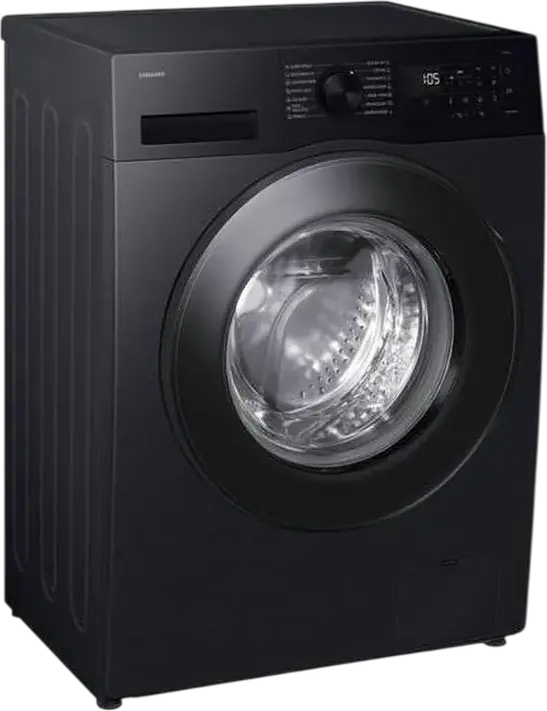 Mașină de spălat cu încărcare frontală Samsung WW80FG5L32ABLE, 8kg, Clasa Energetică A, 1200 rpm, Digital Inverter, AI Ecobubble, Hygiene Steam, Wi-Fi, Negru