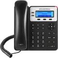 Grandstream GXP1620 IP Phone, 2 SIP Accounts, 2 Line Keys, HD Audio, 3-way Conferencing, Dual 10/100 Mbps Ports, PoE IEEE 802.3af, Monochrome LCD, Black