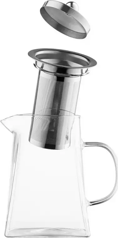 Ceainic cu infuzor Ardesto AR1995GM, 0.95L, Transparent