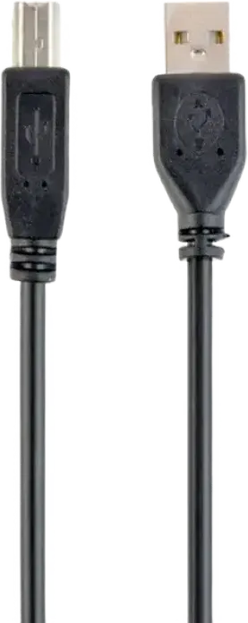 Cablexpert CCP-USB2-AMBM-1M USB 2.0 Cable Type-A to Type-B, PVC Jacket, Color: Black, Length: 1m