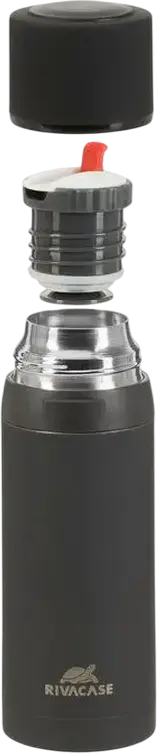 Termos Rivacase 90311BK, 0,5L, Negru