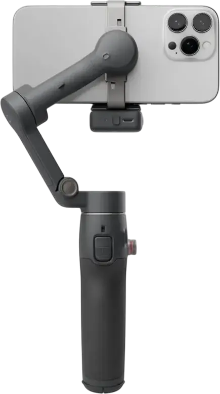DJI Osmo Mobile 7P 3-Axis Smartphone Gimbal Stabilizer, ActiveTrack 7.0, Foldable Portable Design, Bluetooth 5.3, Magnetic Clamp, Integrated Tripod