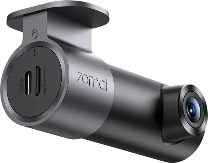 70mai M310 Plus 3K Dash Cam, 2880x1620 Resolution, Sony IMX307 Sensor, 139° Wide Angle, Super Night Vision, WDR, Wi-Fi, G-Sensor, Time-Lapse, Black