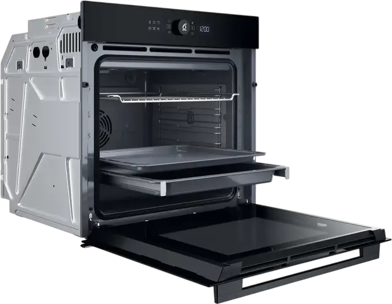 Cuptor Electric Încorporabil Whirlpool WOI5S8CM1SBA, Capacitate 73L, Clasa Energetică A+, Negru, Temp. Max 250°C, Grill 2300W