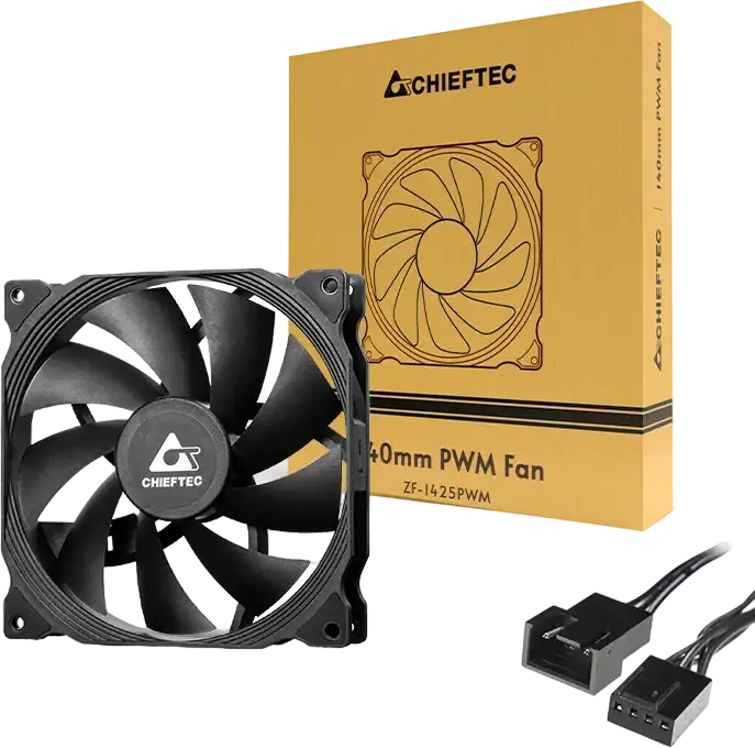 Ventilator PC Chieftec ZF-1425PWM, 140 mm